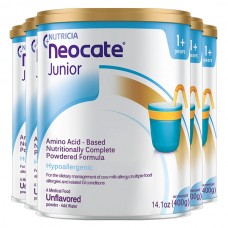 【澳洲直邮】Neocate纽康特Junior氨基酸完全水解奶粉400g 原味 6罐